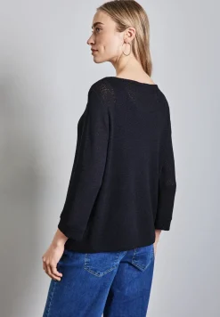 Strick-Look Shirt