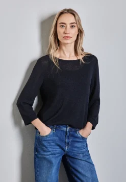 Strick-Look Shirt