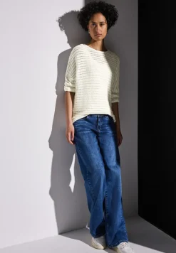 Strick-Look Shirt