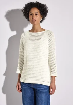 Strick-Look Shirt