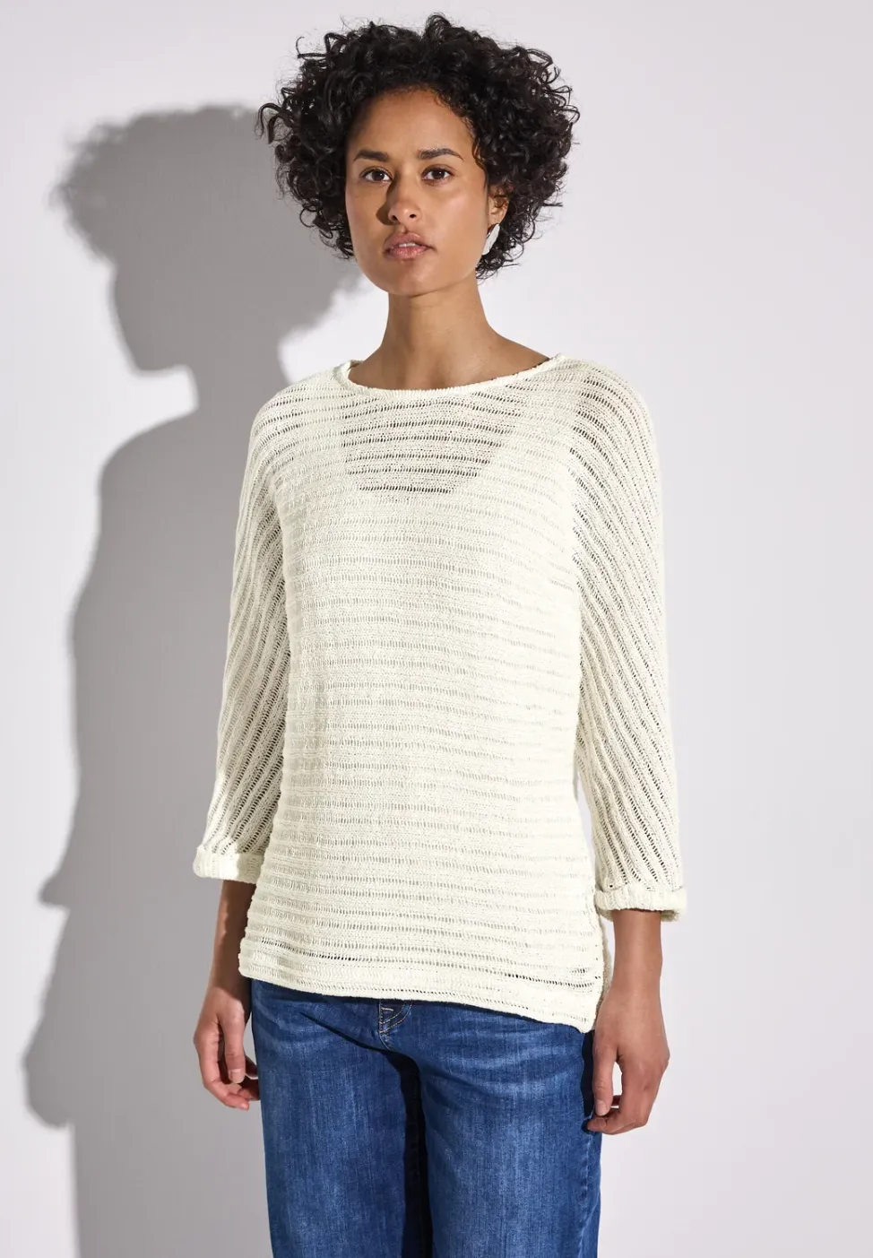 Strick-Look Shirt