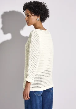 Strick-Look Shirt