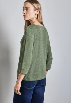 Strick-Look Shirt