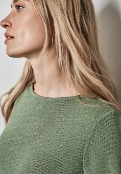Strick-Look Shirt