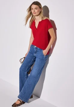Strick-Look Shirt