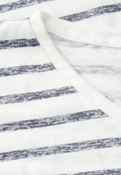 Strick-Look Streifen-Shirt