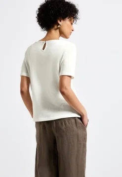 Strick-Look T-Shirt