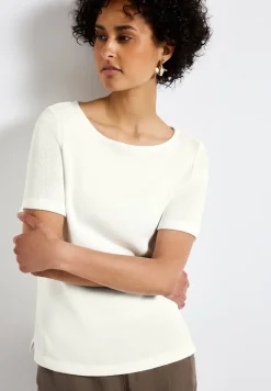 Strick-Look T-Shirt