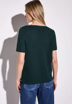 Strick-Look T-Shirt