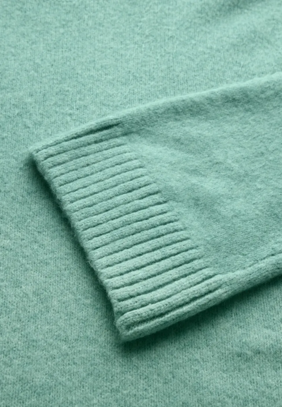 Strickpullover mit Rundhals