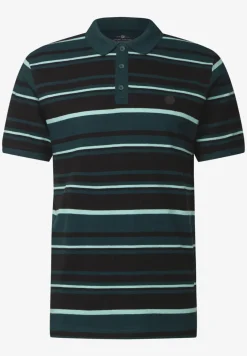 Strickstruktur Poloshirt