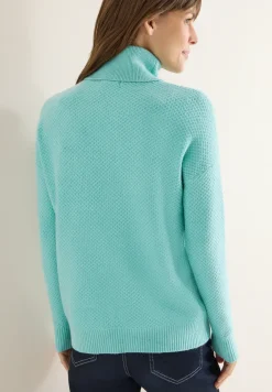Struktur Rollkragenpullover