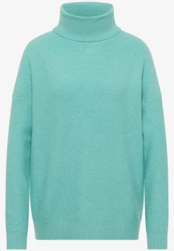 Struktur Rollkragenpullover