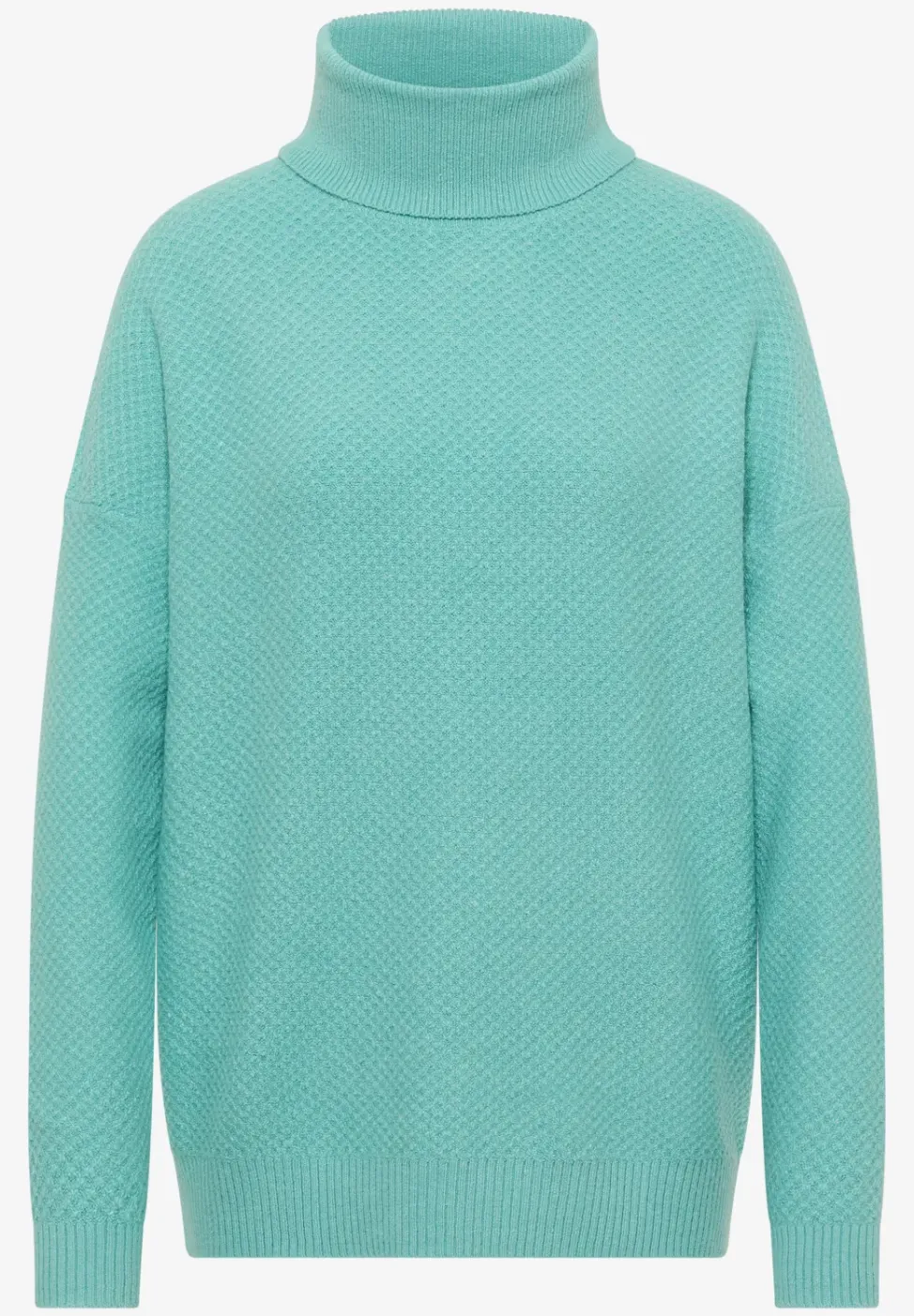 Struktur Rollkragenpullover