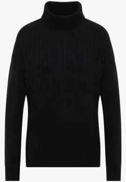 Struktur Rollkragenpullover