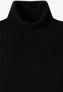 Struktur Rollkragenpullover