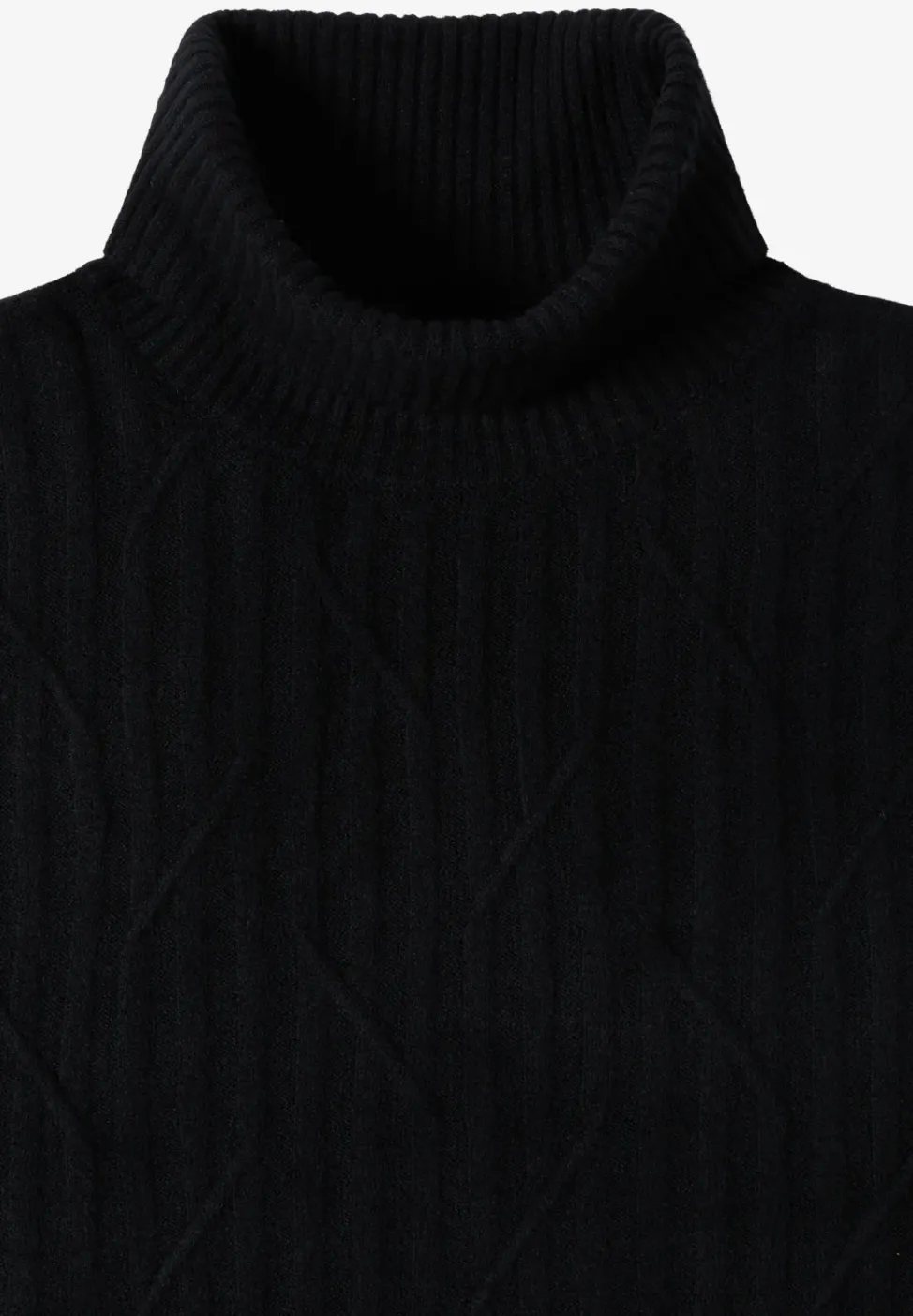 Struktur Rollkragenpullover