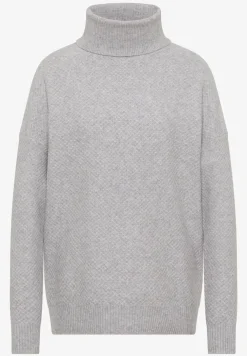 Struktur Rollkragenpullover