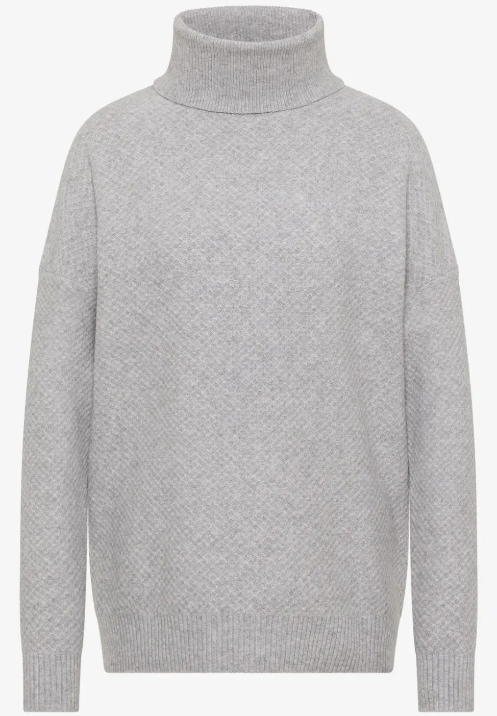 Struktur Rollkragenpullover