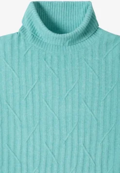 Struktur Rollkragenpullover