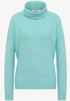Struktur Rollkragenpullover
