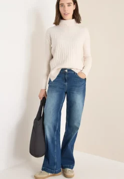 Struktur Rollkragenpullover