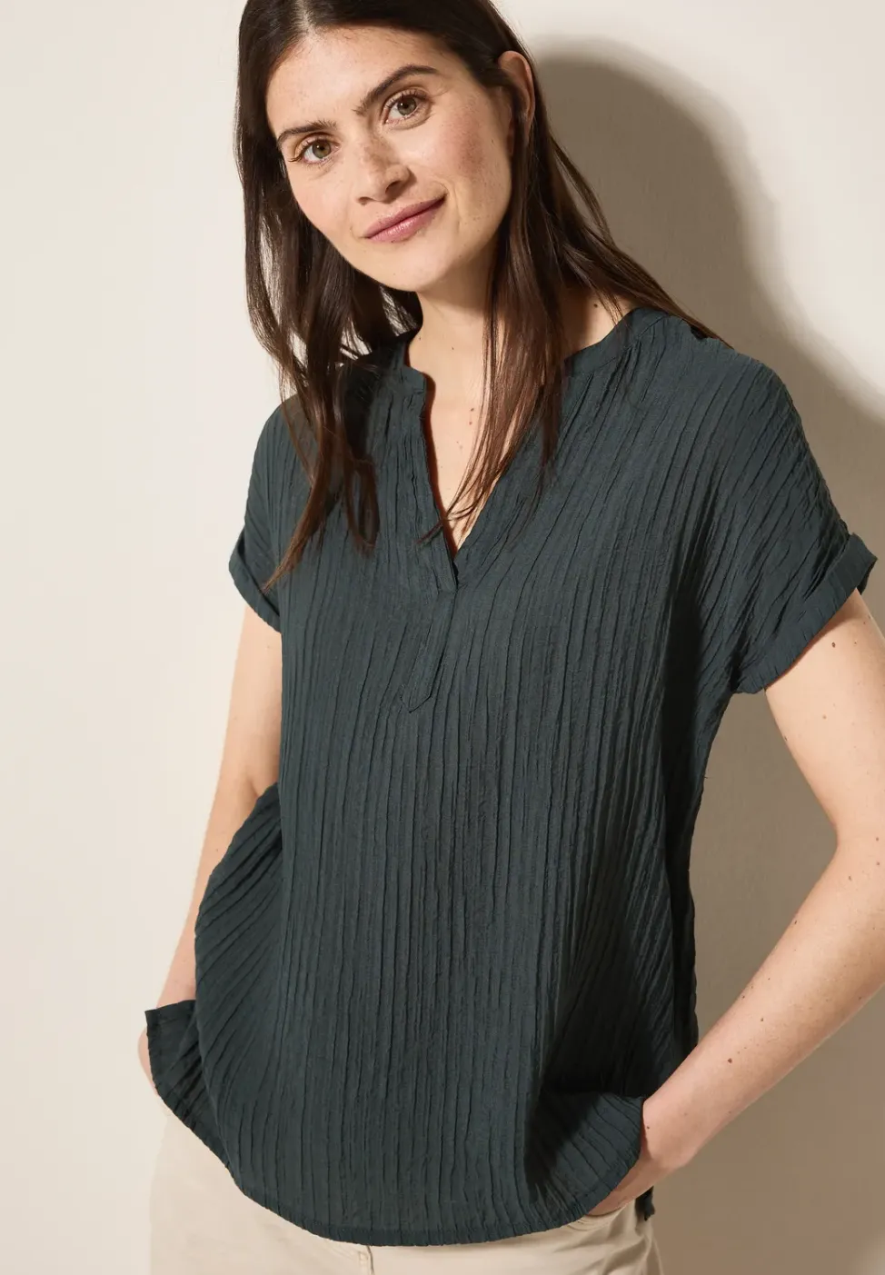 Strukturbluse