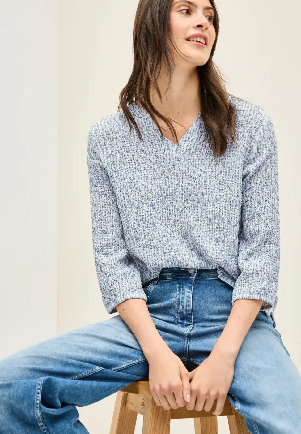 Strukturbluse