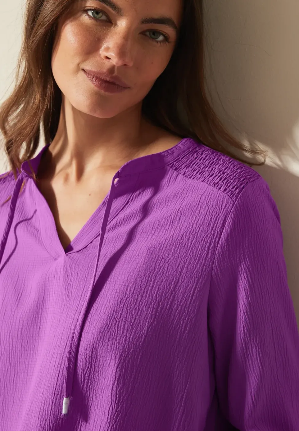 Strukturbluse