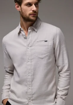 Strukturhemd im Slim Fit