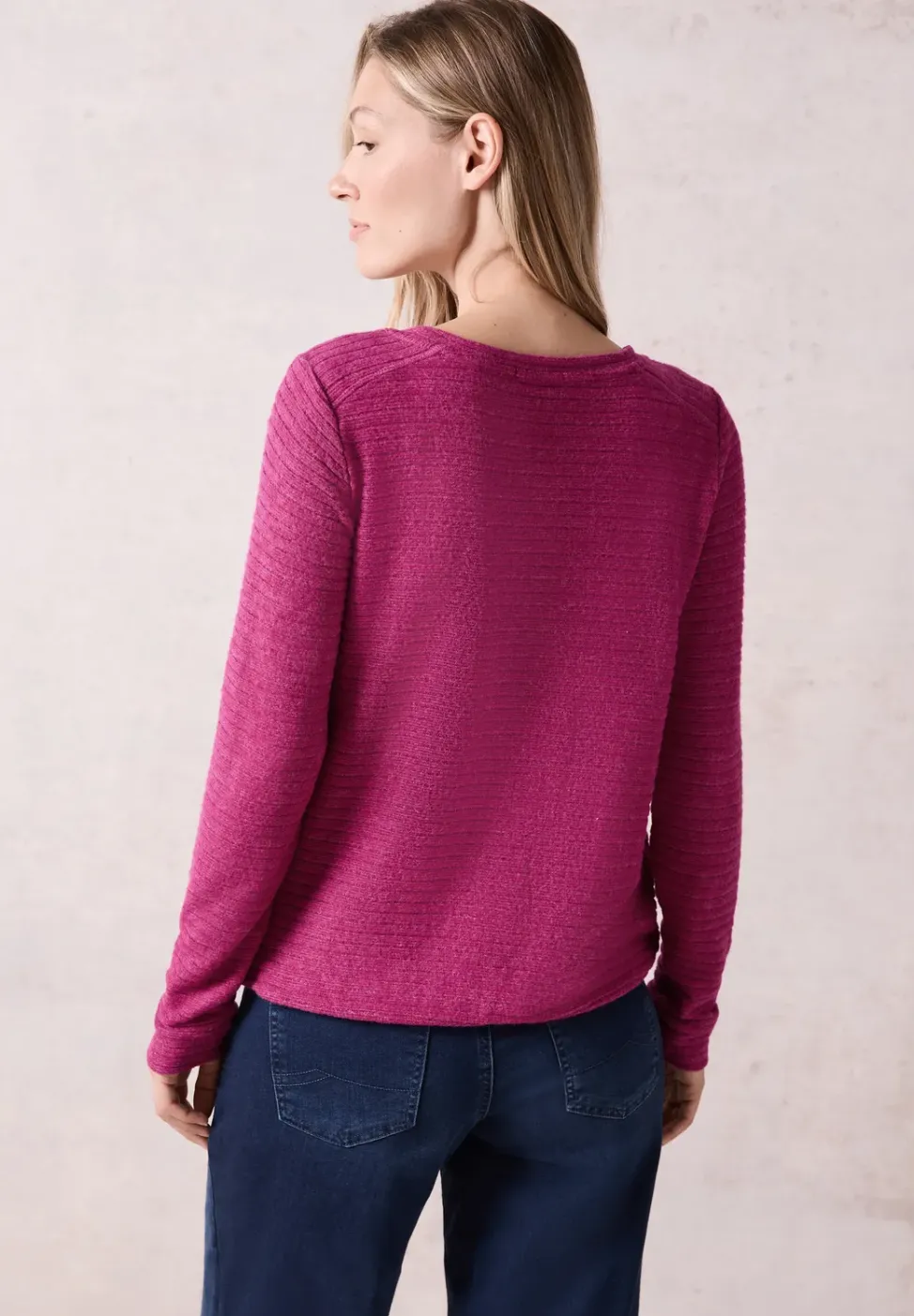 Strukturiertes Cosy Shirt