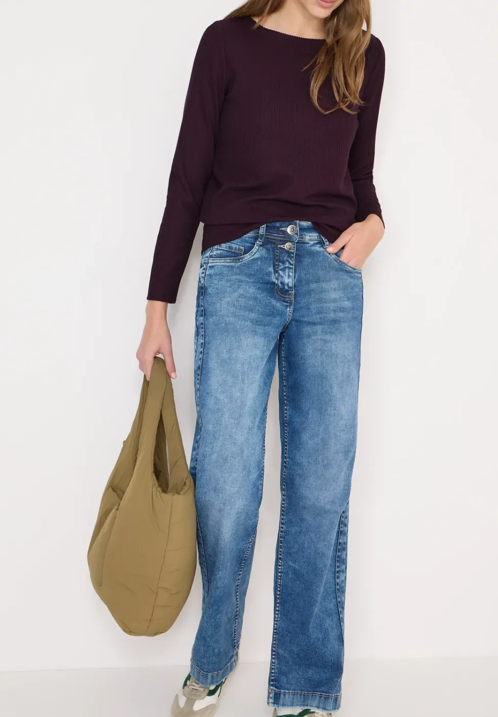 Struktur Langarmshirt