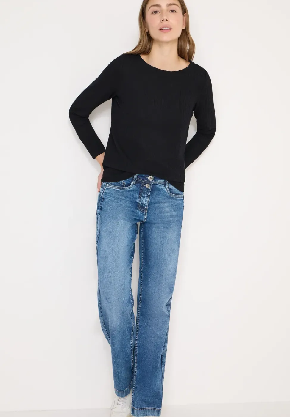 Struktur Langarmshirt
