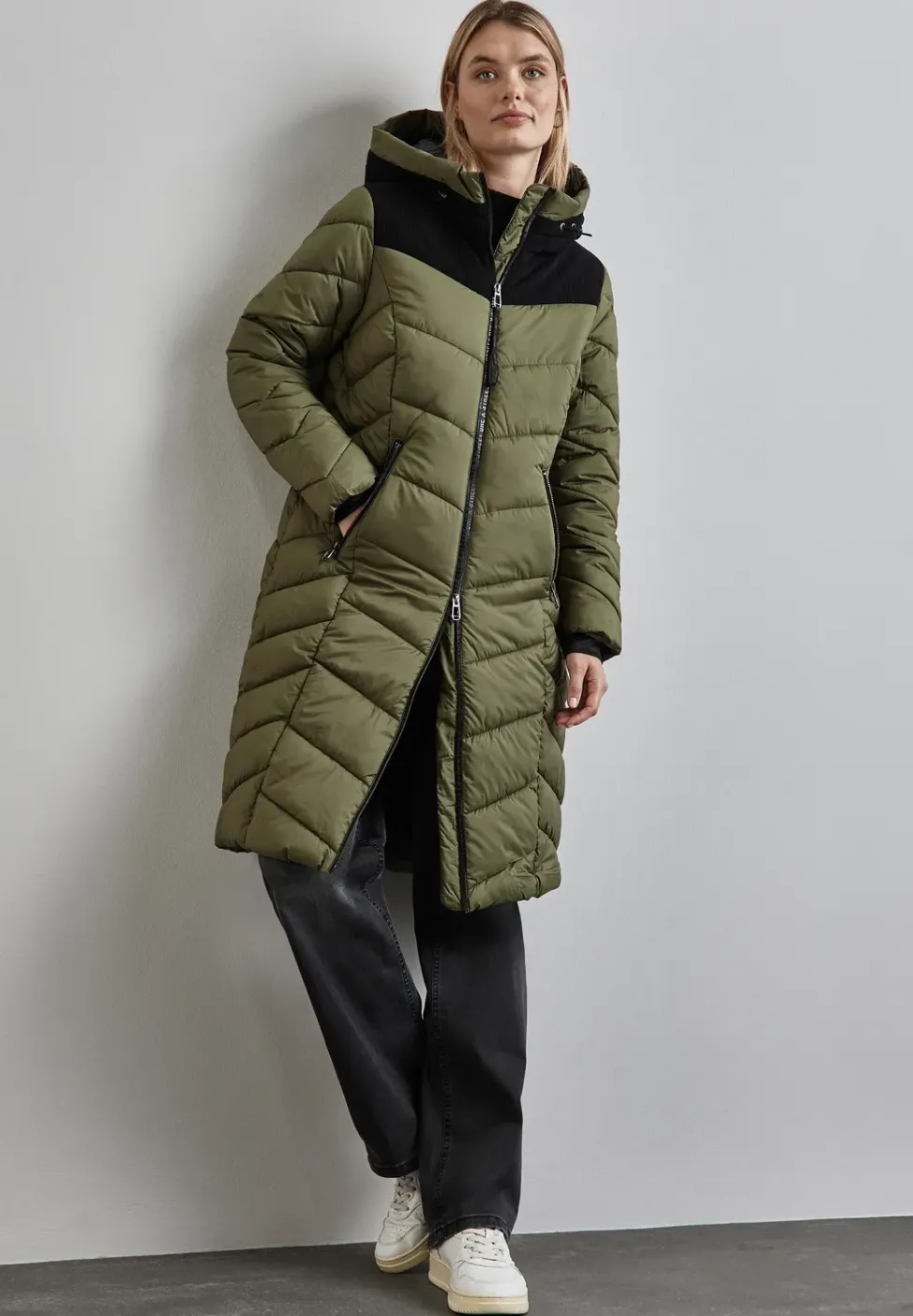Strukturmix Jacke