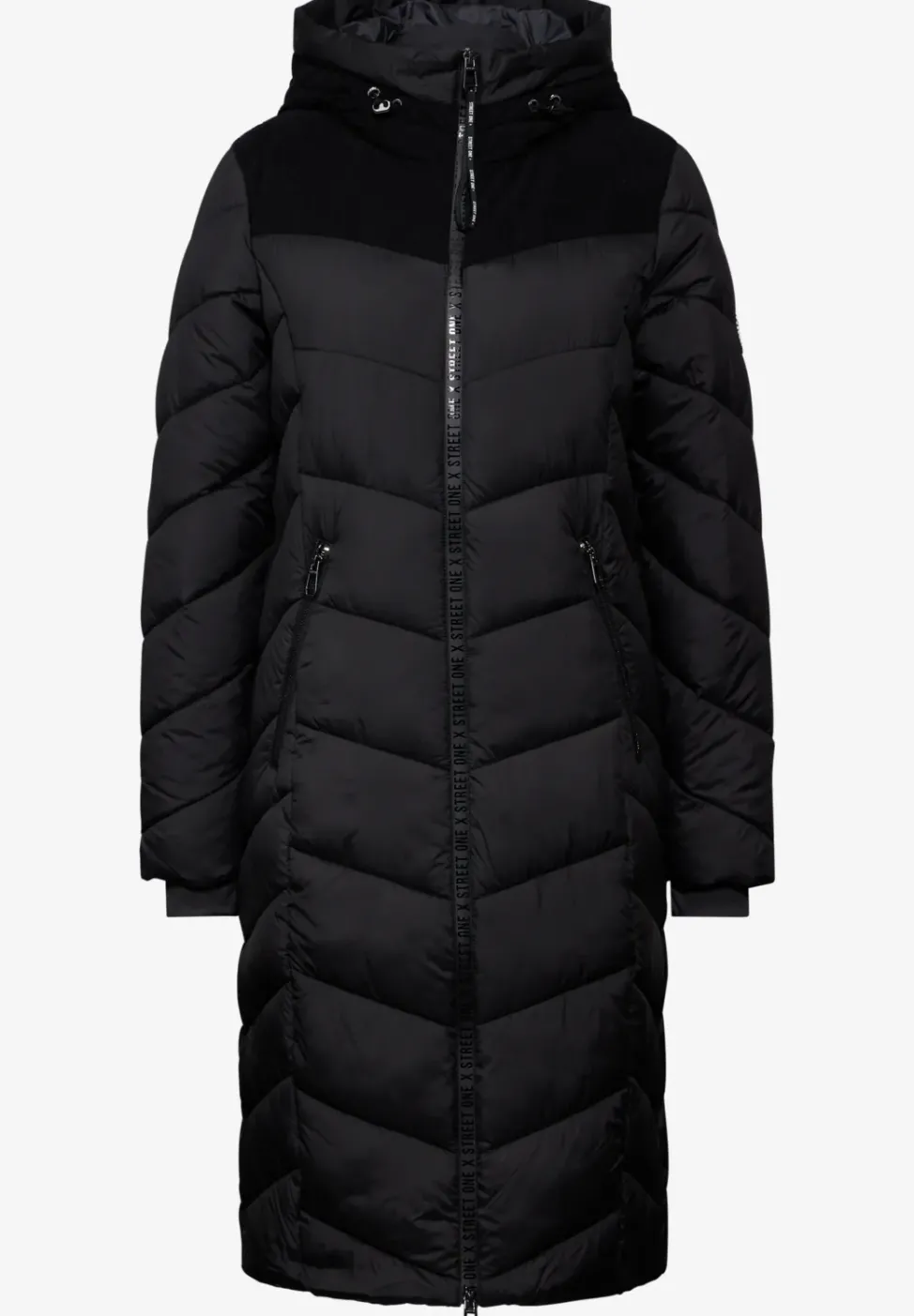 Strukturmix Jacke