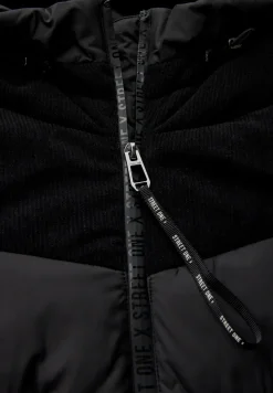 Strukturmix Jacke
