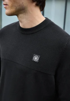 Strukturmix Pullover