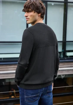 Strukturmix Pullover