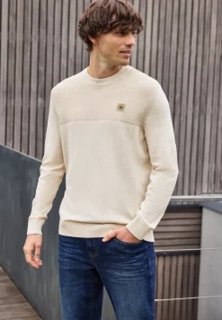 Strukturmix Pullover