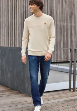 Strukturmix Pullover