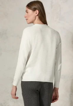 Strukturmix Dolman Pullover