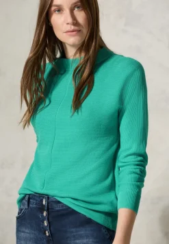 Strukturmix Dolman Pullover