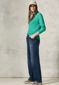 Strukturmix Dolman Pullover