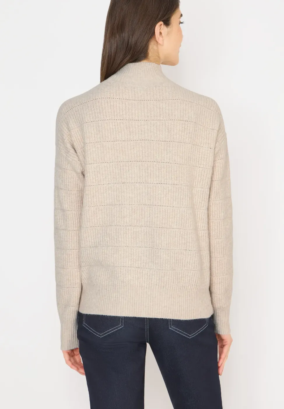 Strukturmix Pullover