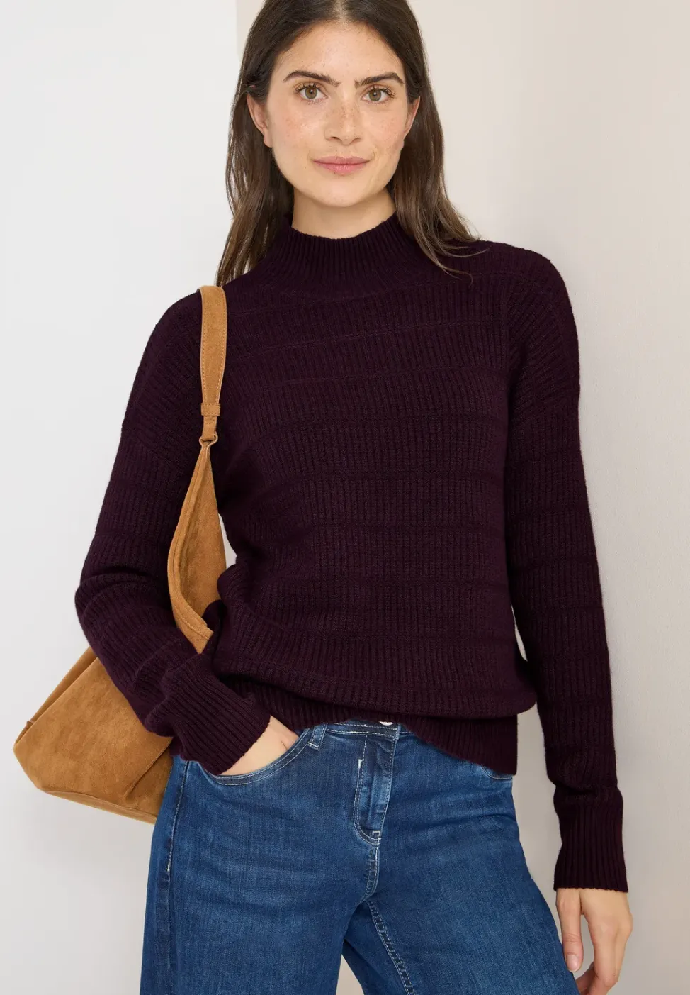 Strukturmix Pullover