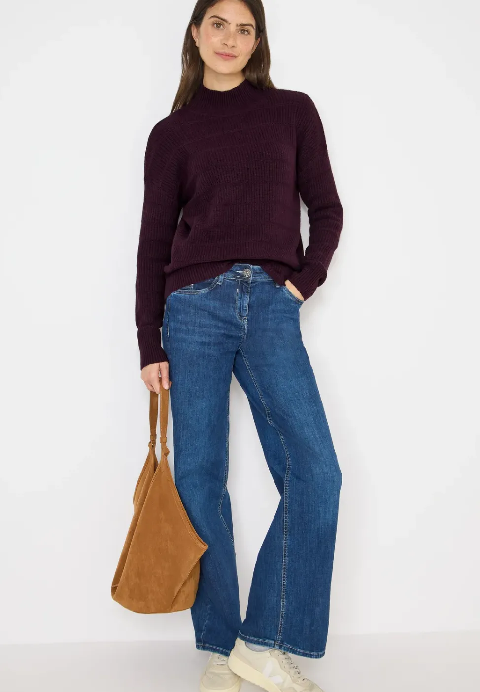 Strukturmix Pullover