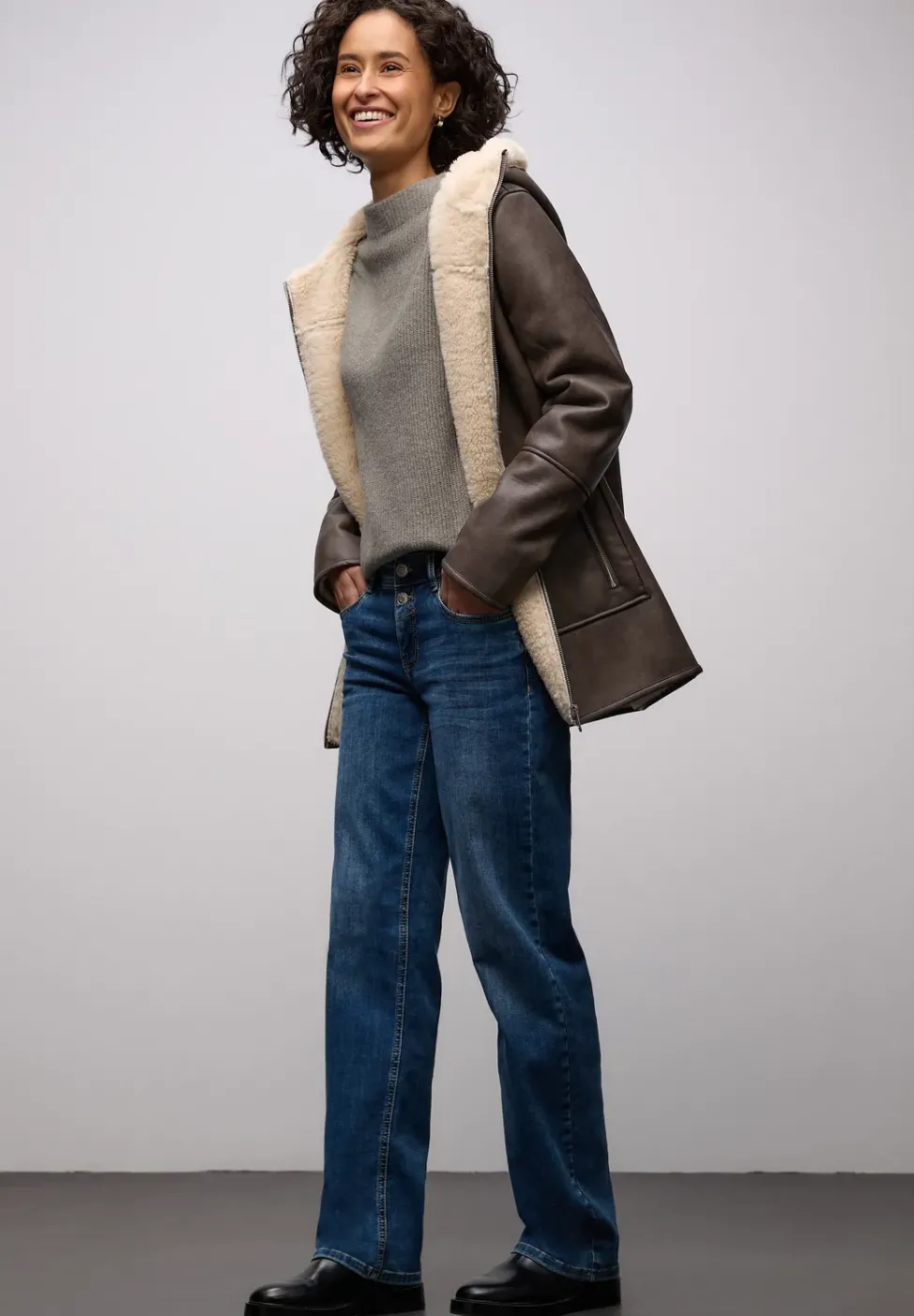 Strukturmix Pullover
