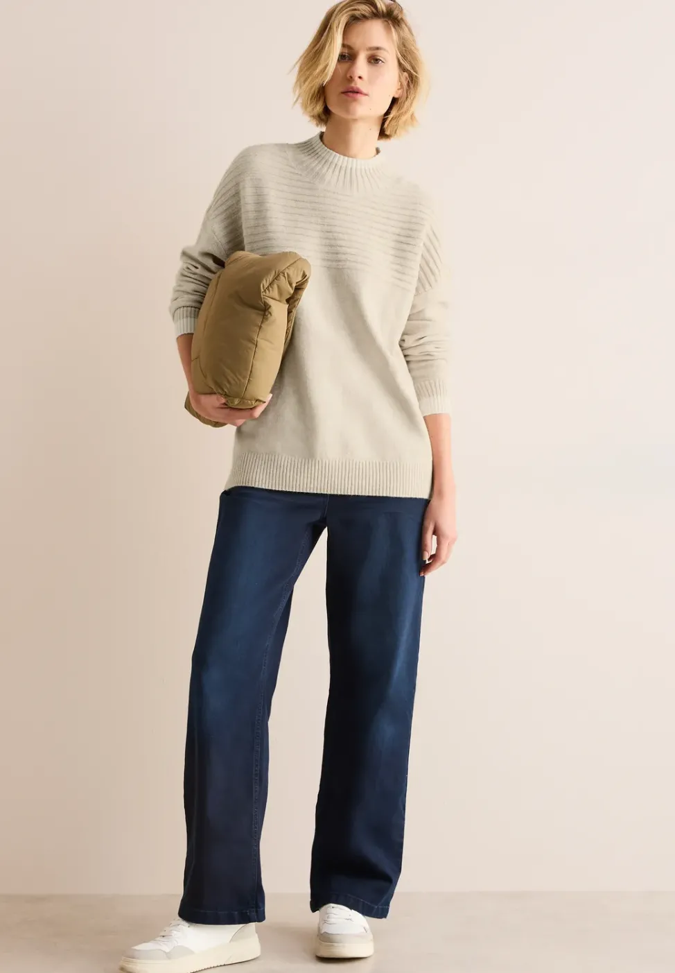 Strukturmix Pullover