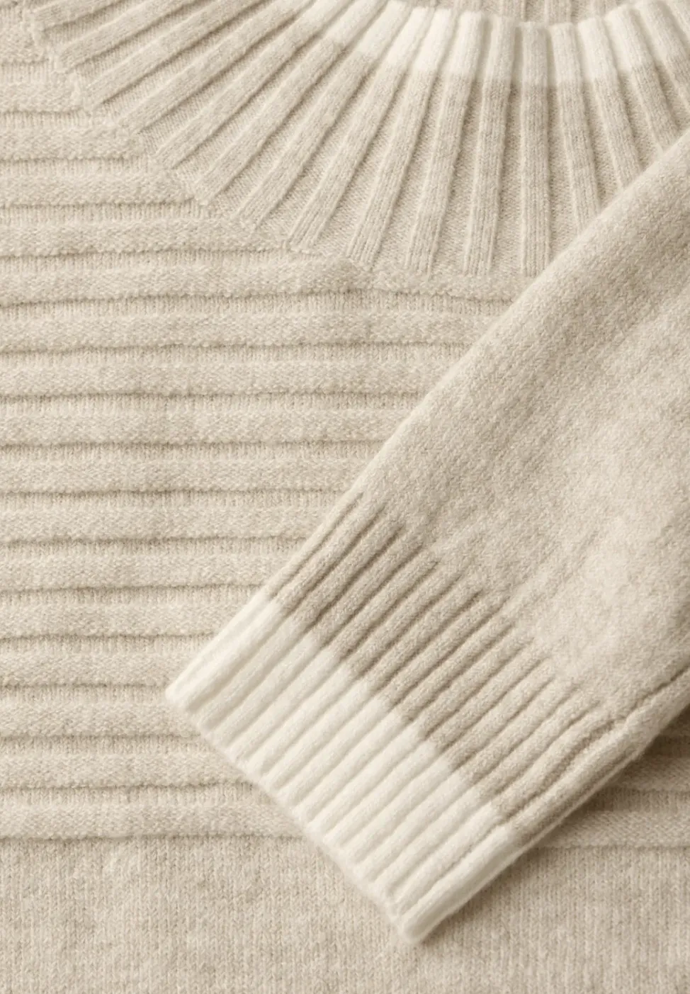 Strukturmix Pullover