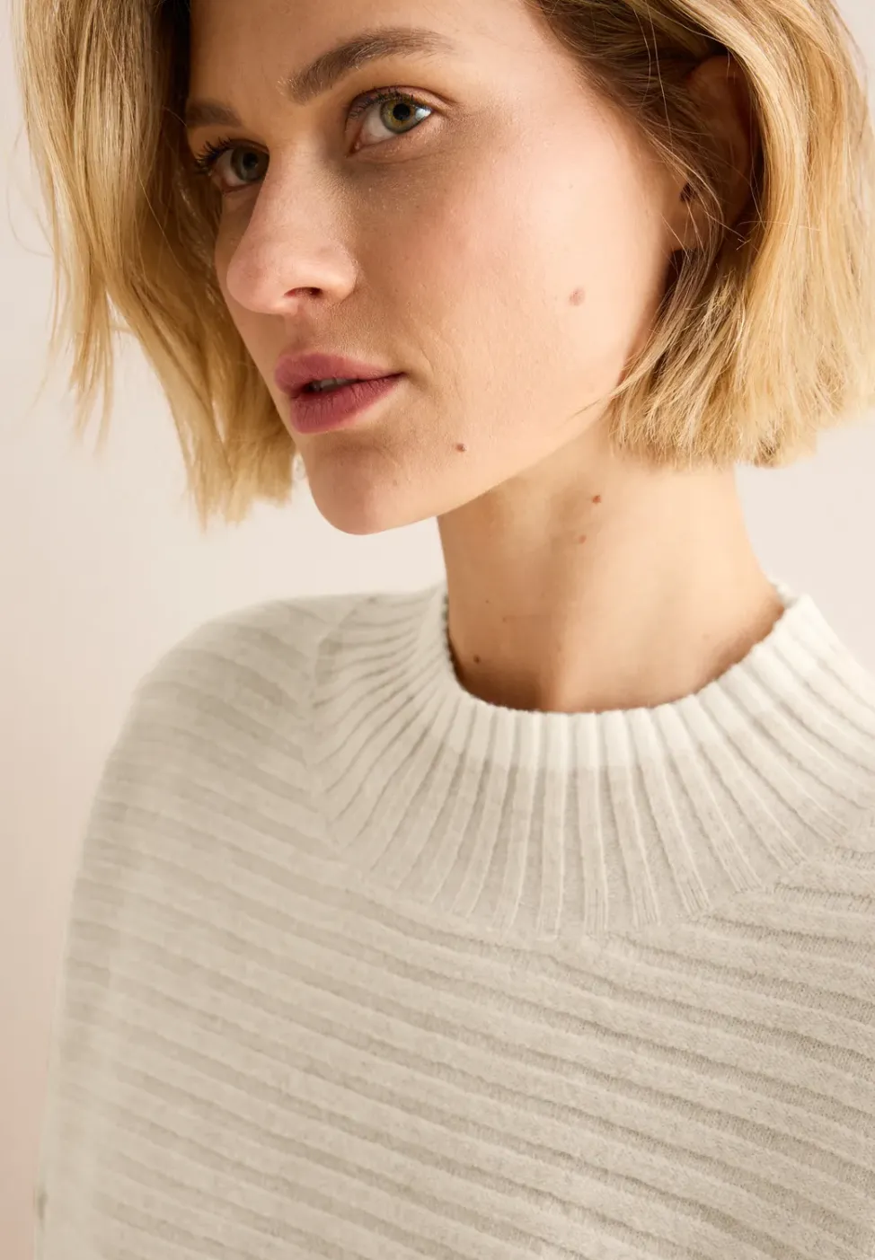 Strukturmix Pullover